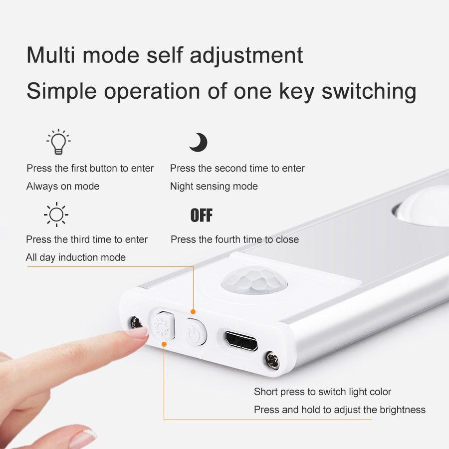 Motion Sensor Cabinet Night Light