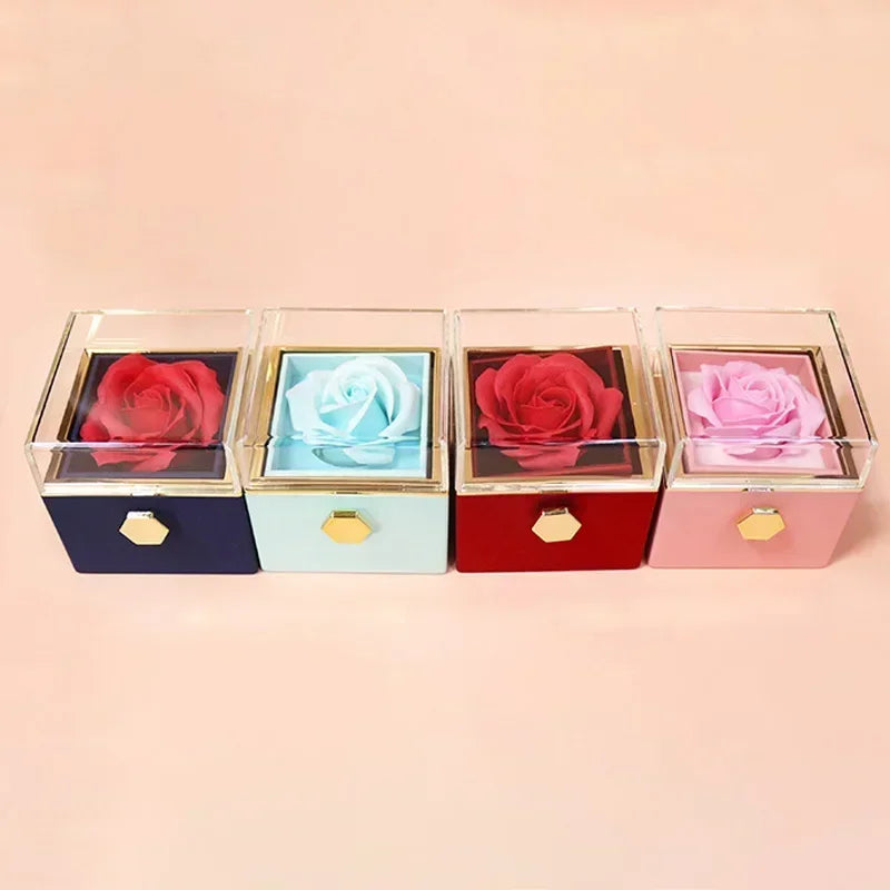 Eternal Rose Spin Display Jewelry Box - Image 4