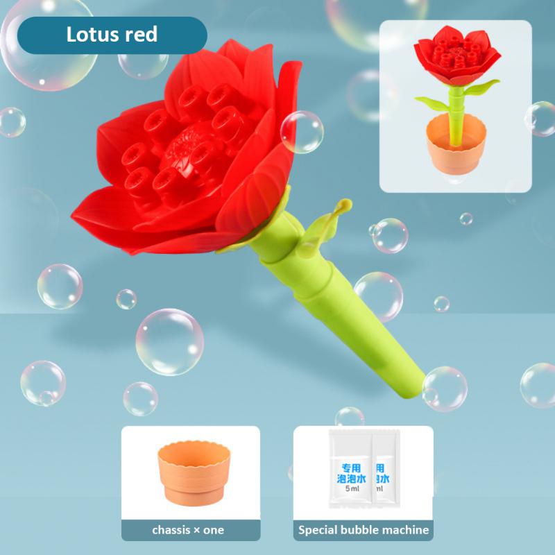 Flower Bubble Maker Toy