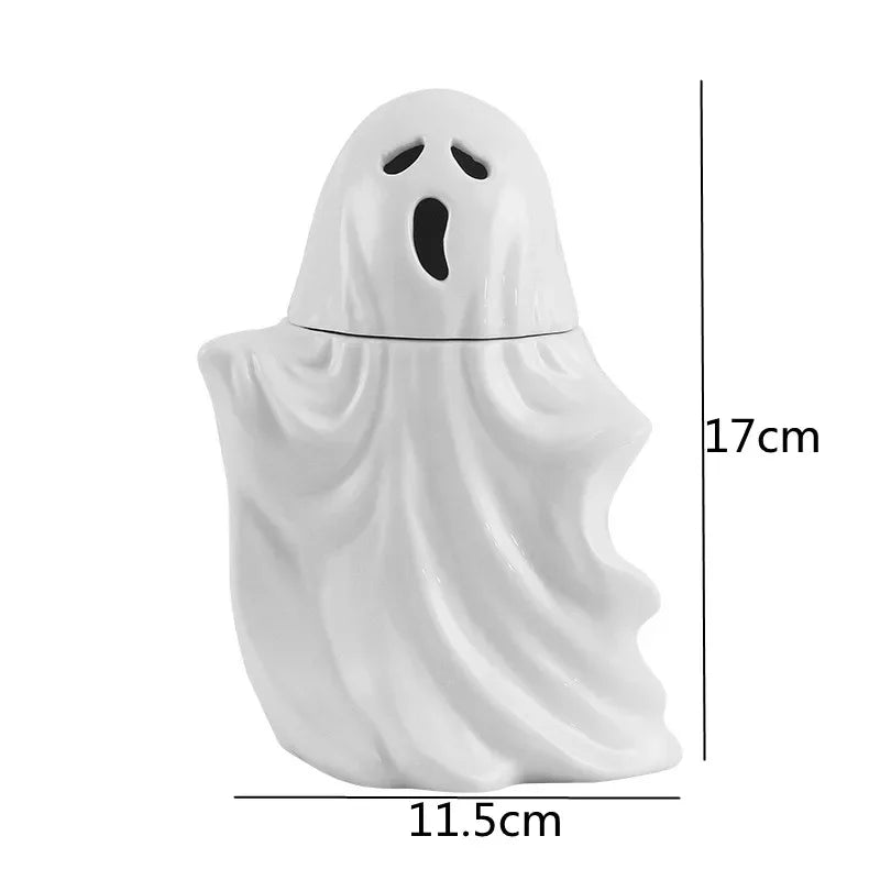 3D Ceramic Spooky Ghost Mug