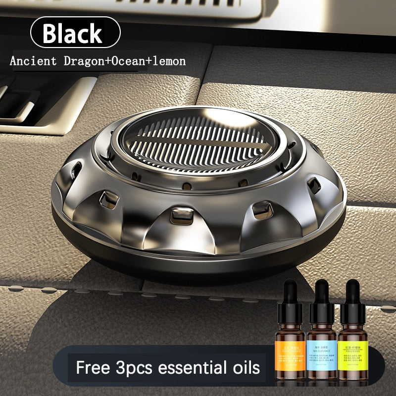 Solar Power UFO Car Air Freshener - Image 5