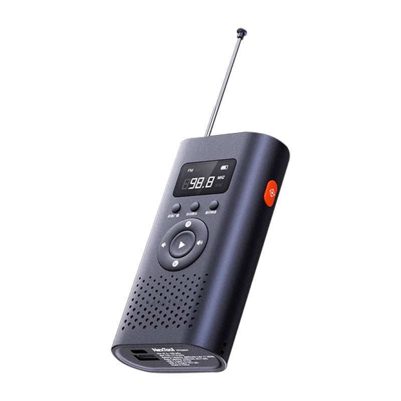 6in1 Radio Flashlight Laser Light Power Bank - Image 6
