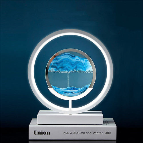 3D LED Flowing Sand Art Table Lamp - Image 0