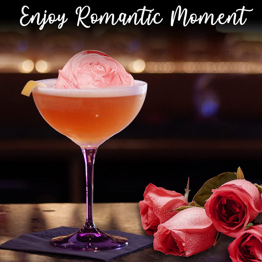 3D Elegant Large Rose Ice Molds - Image 2