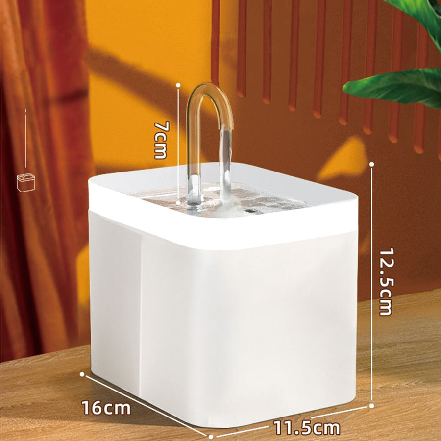 Ultra-Quiet Water Thirsty Pet Filter Fountain - Image 5
