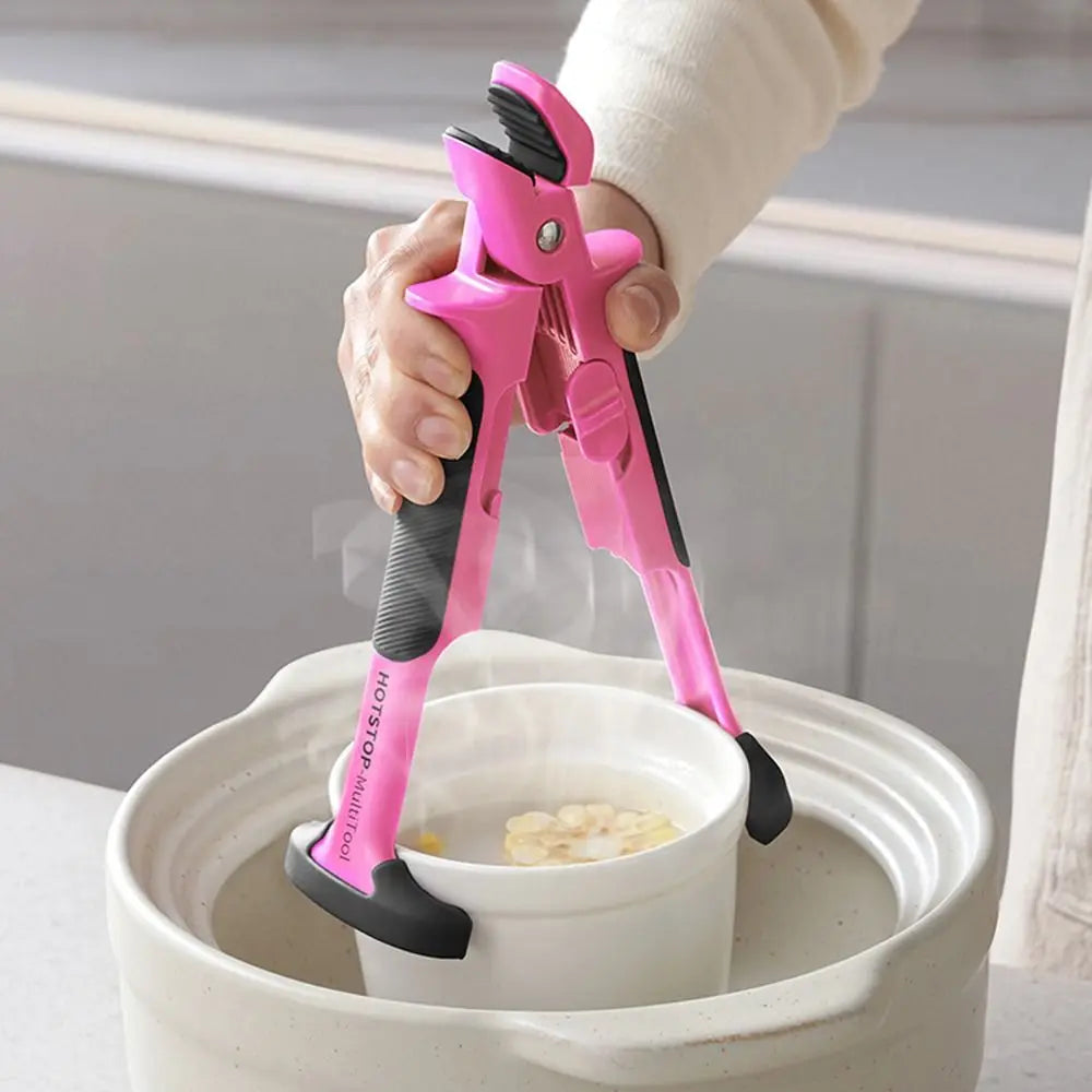 2in1 Anti-Scald Secure Grip Bowl Holder - Image 1