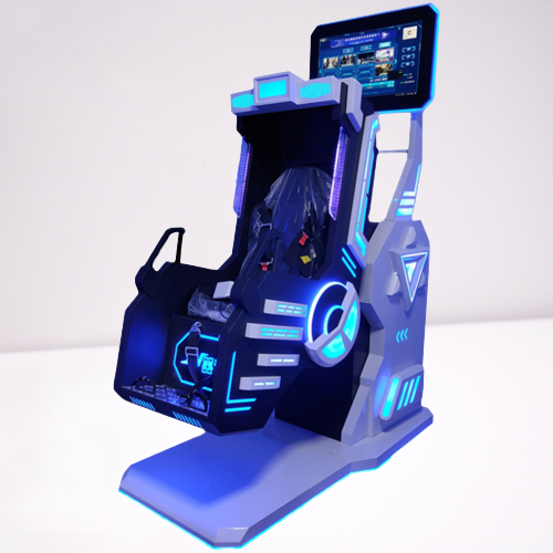 Futuristic 9D Virtual Reality Roller Coaster Simulator - Image 3