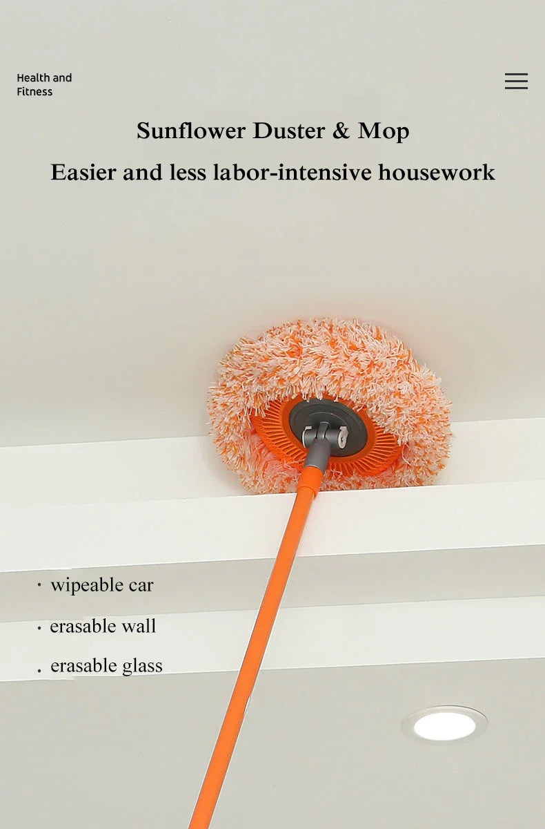 360 Degree Rotating Microfiber Magic Floor Mop - Image 8