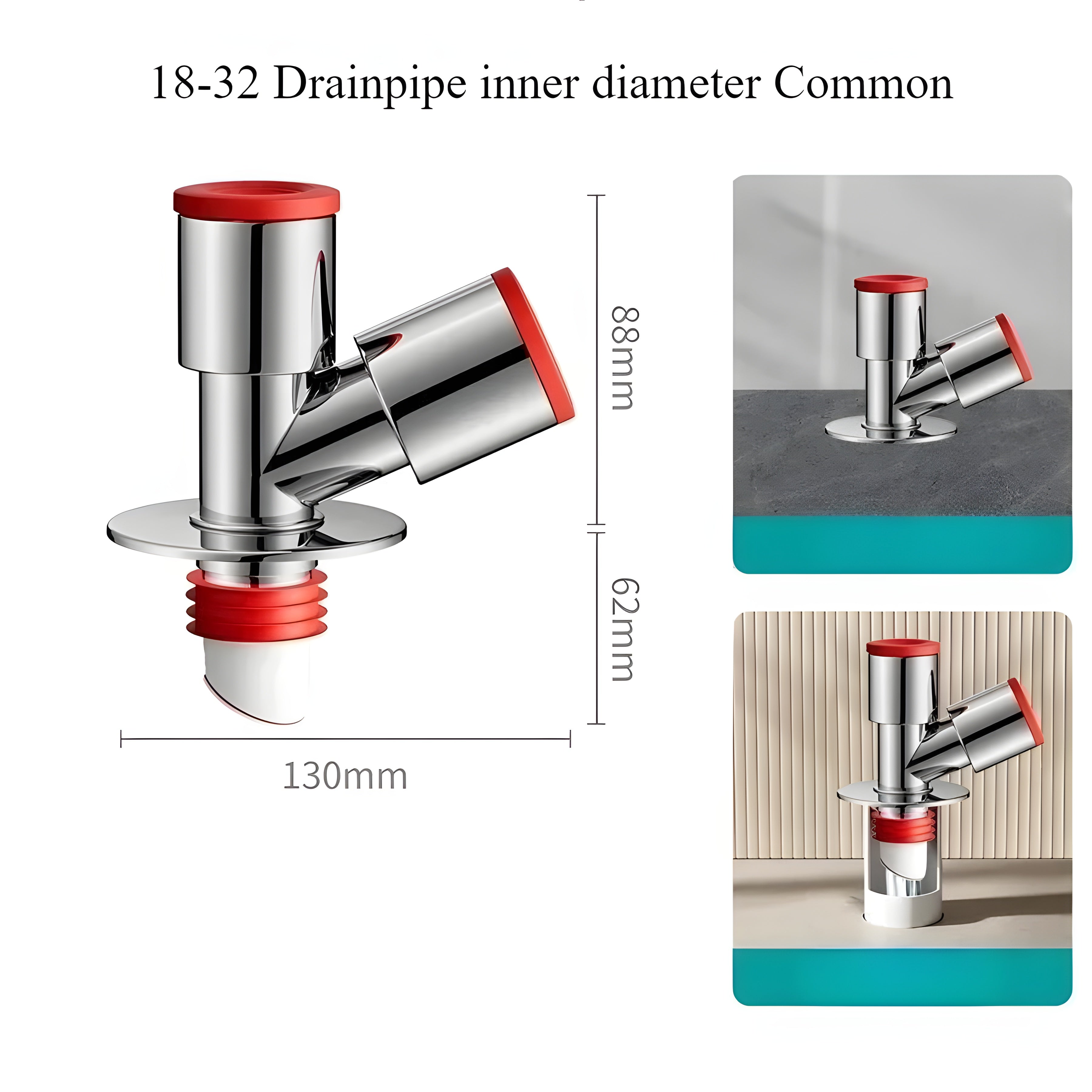 Anti-Odor Washing Machine Floor Drain Connector - Image 7