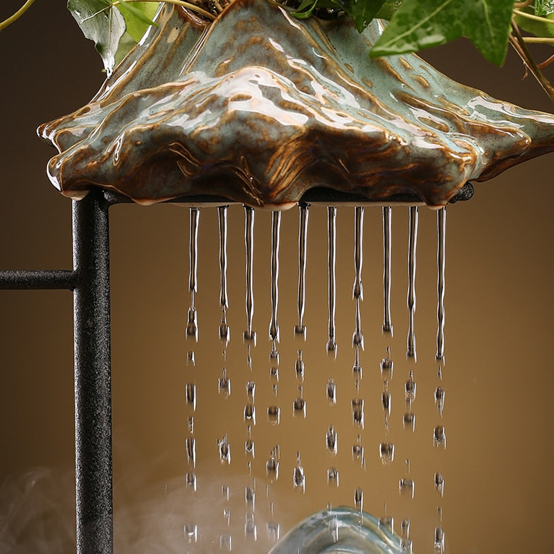 Forest Life Aroma Therapy Waterfall Incense Burner