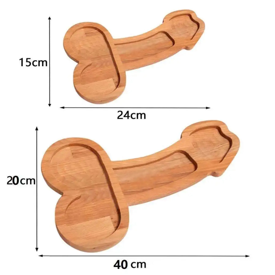 Funny Adult-Themed Multi-Compartment Serving Board - Image 3