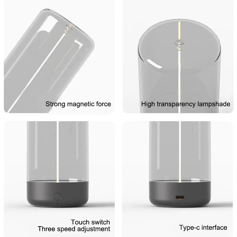 Stellar Glow Cordless Anti-Drop Magnetic Desk Lamp - Image 4