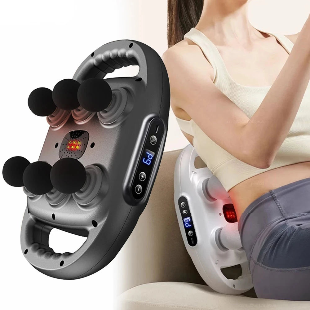 Six-Head Muscle Relief Massager Gun