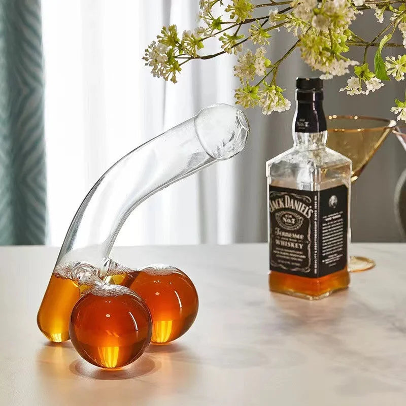 Playful Curve Adult-Themed Decanter - Image 3