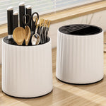 Easy Storage Cylinder Kitchen Silverware Holder