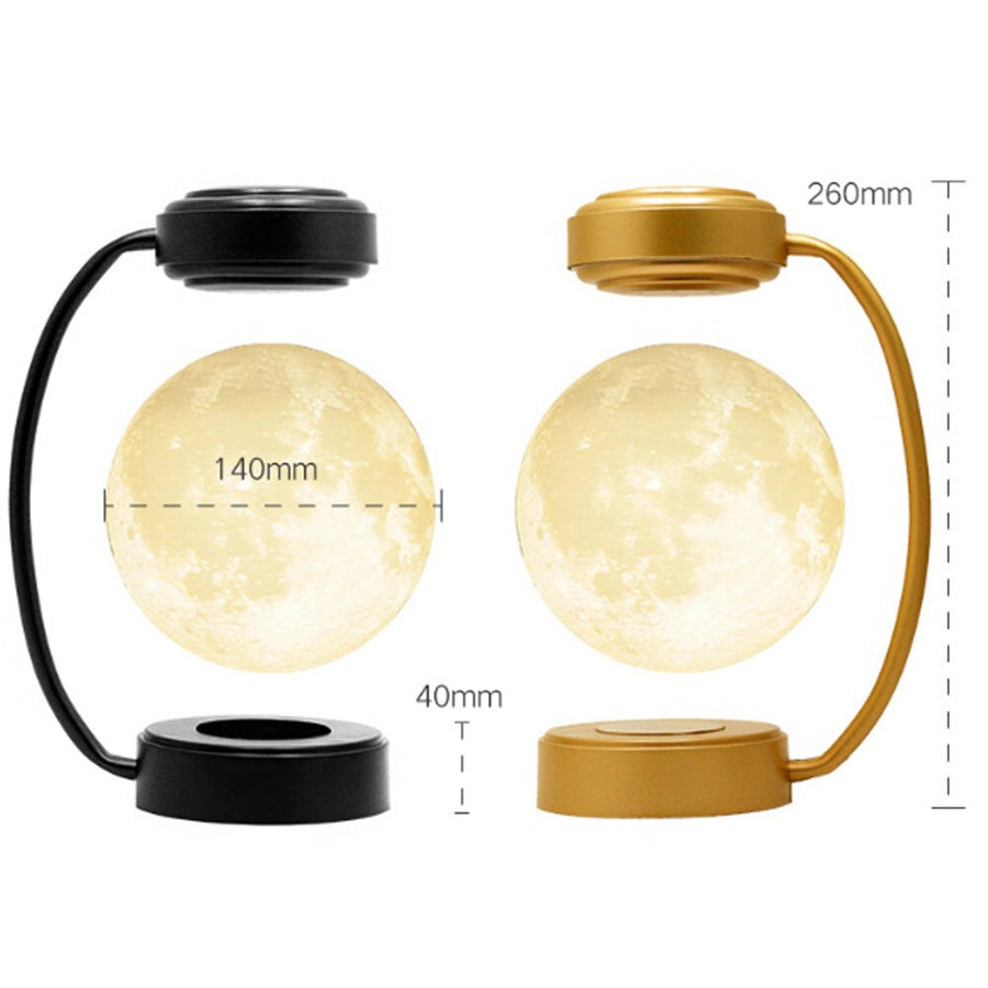 3D Magnetic Levitating Moon Night Lamp - Image 7