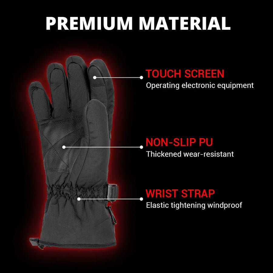 Non-Slip Waterproof Winter Heated Gloves - Image 5