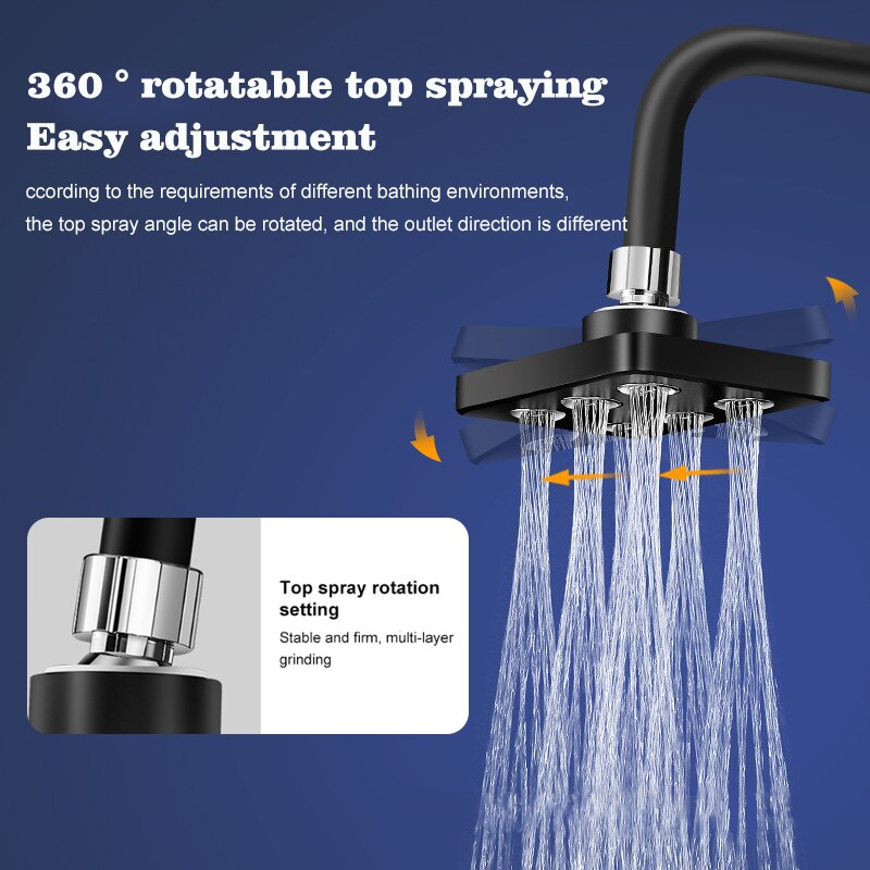 Mini Cloud Water-Saving Rainfall Shower Head