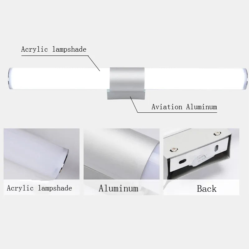 Wall-Mounted Linear Elegant LED Lamp - Image 3