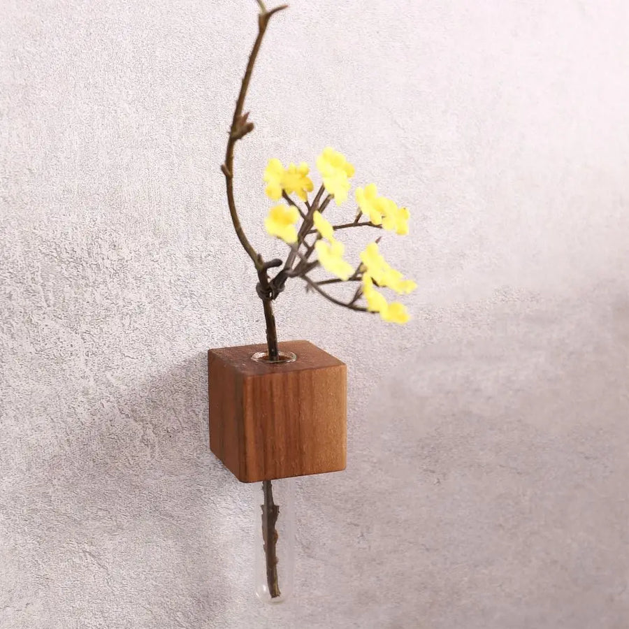 Wooden Magnetic Flower Tube Vase - Image 12