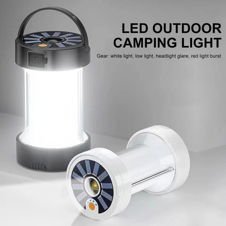 Magnetic Solar Powered Emergency Camping Light - Image 9
