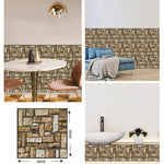 3D Wall Brick Pattern Decal