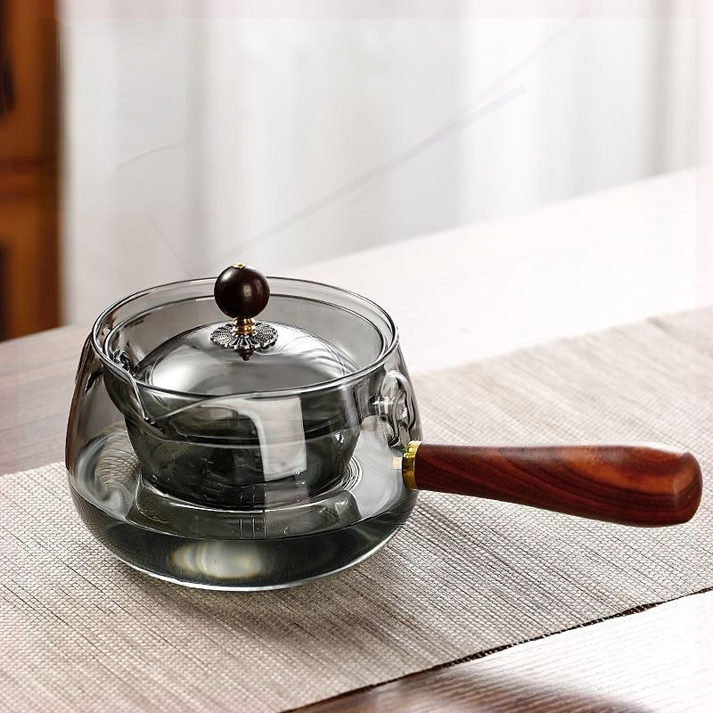 Timeless Rotating Elegant Heat Resistant Teapot