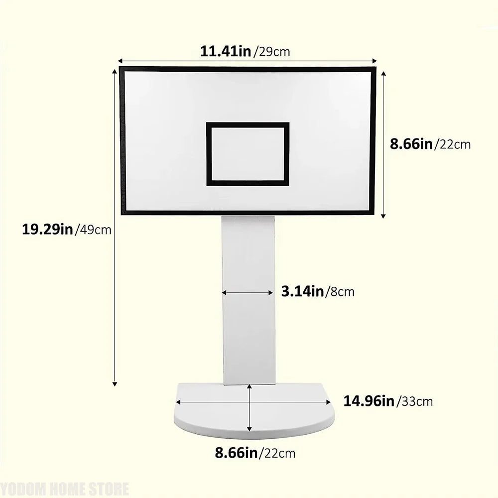 Basketball Hoop Paper Toss Trash Can - Image 4