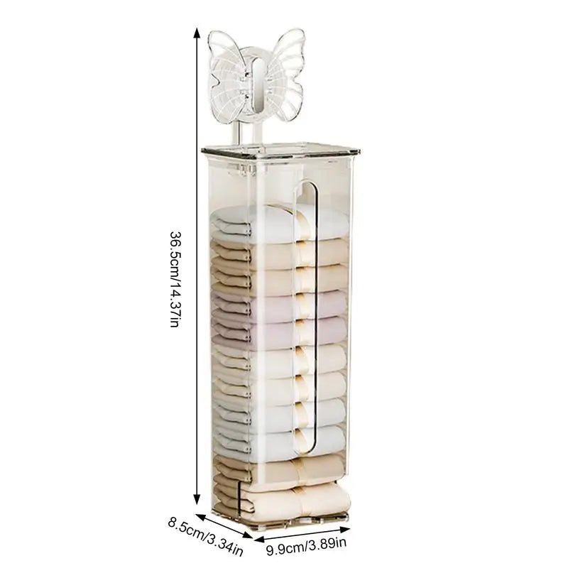 Transparent Multifunctional Wall-Mounted Sock Organizer - Image 5