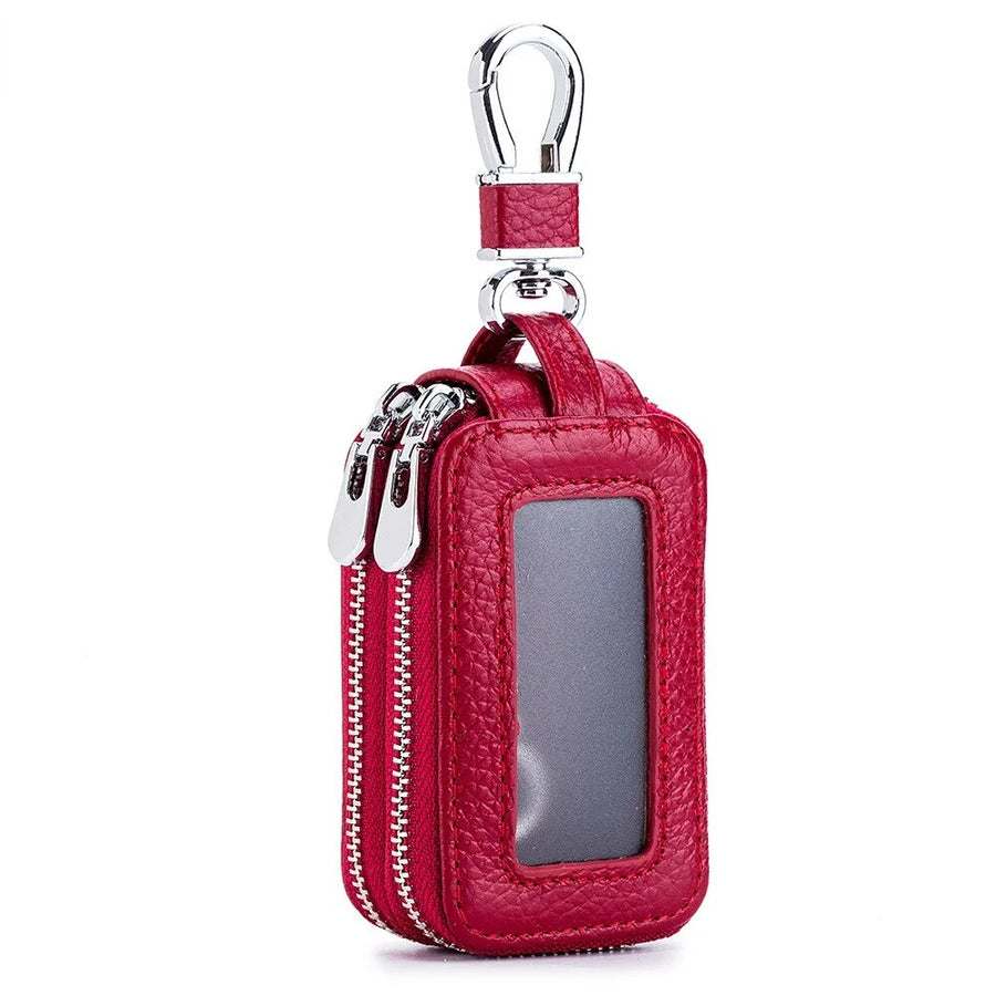 Elegant Car Key Leather Case Wallet - Image 5