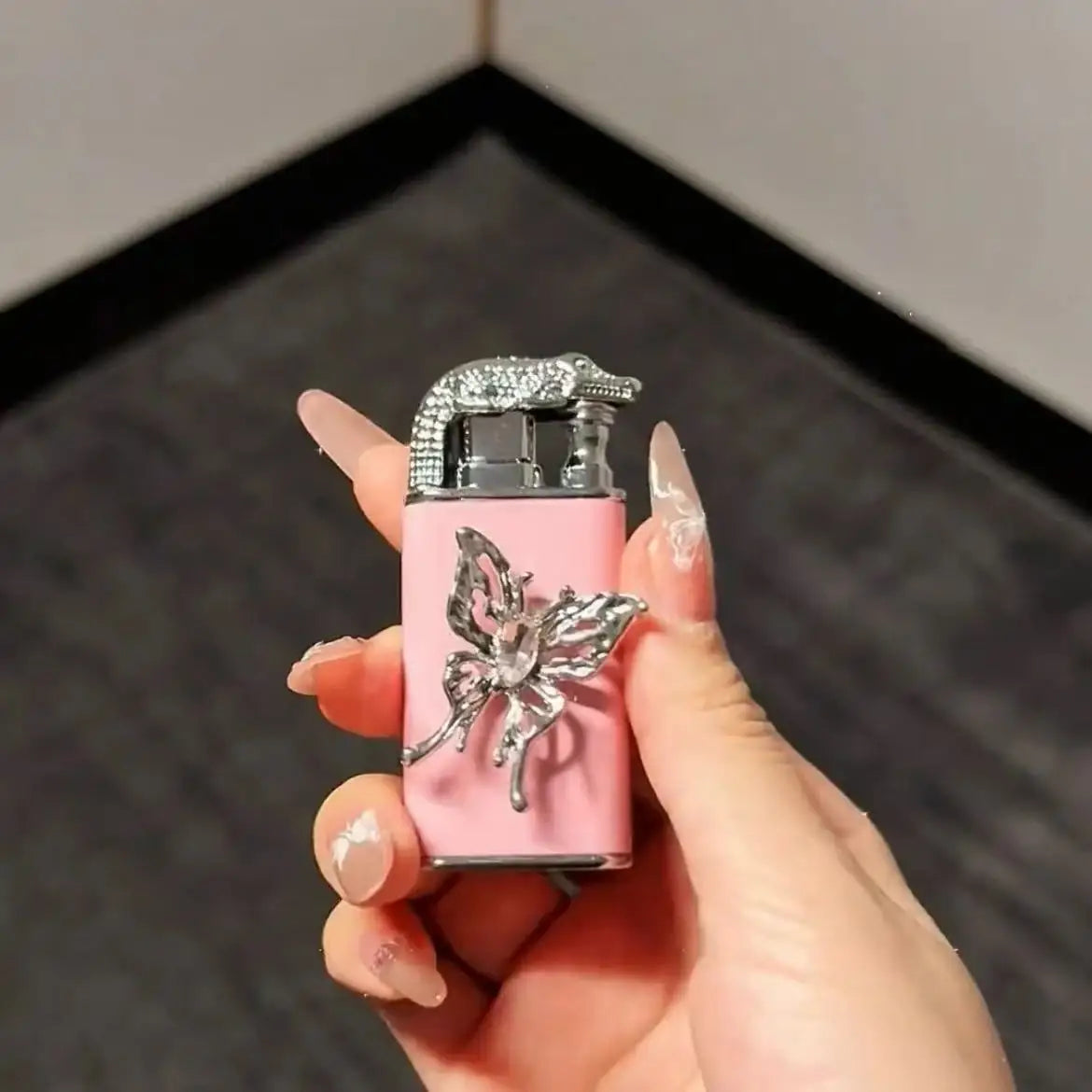 Angel Wings Vintage Double Flame Lighter - Image 5