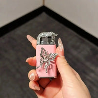 Angel Wings Vintage Double Flame Lighter - Image 5