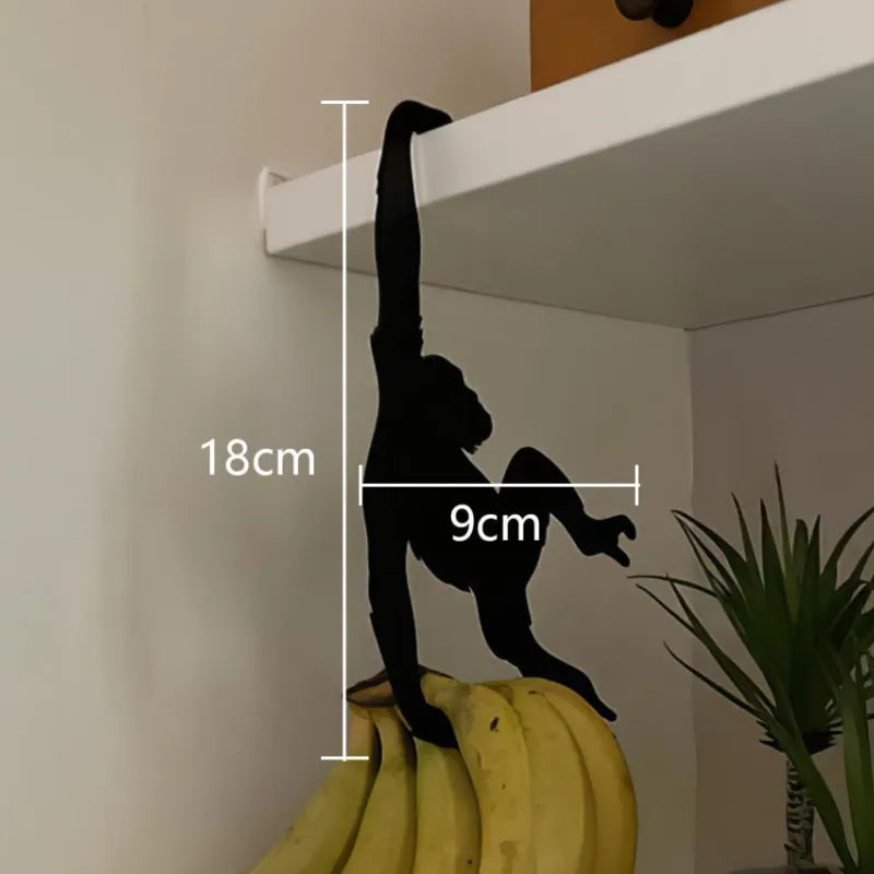 Charming Hanging Metal Monkey Tail Hook - Image 3