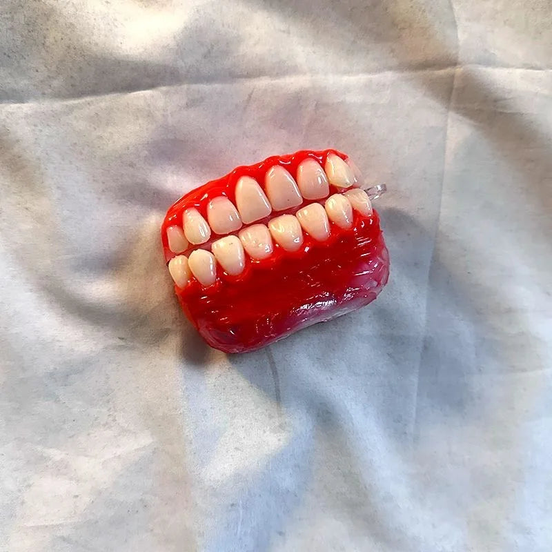 All Smiles Funny Teeth AirPods Cover Case