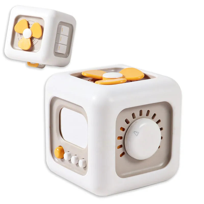 6in1 Smart Kids Skill Learning Cube Toy - Image 2