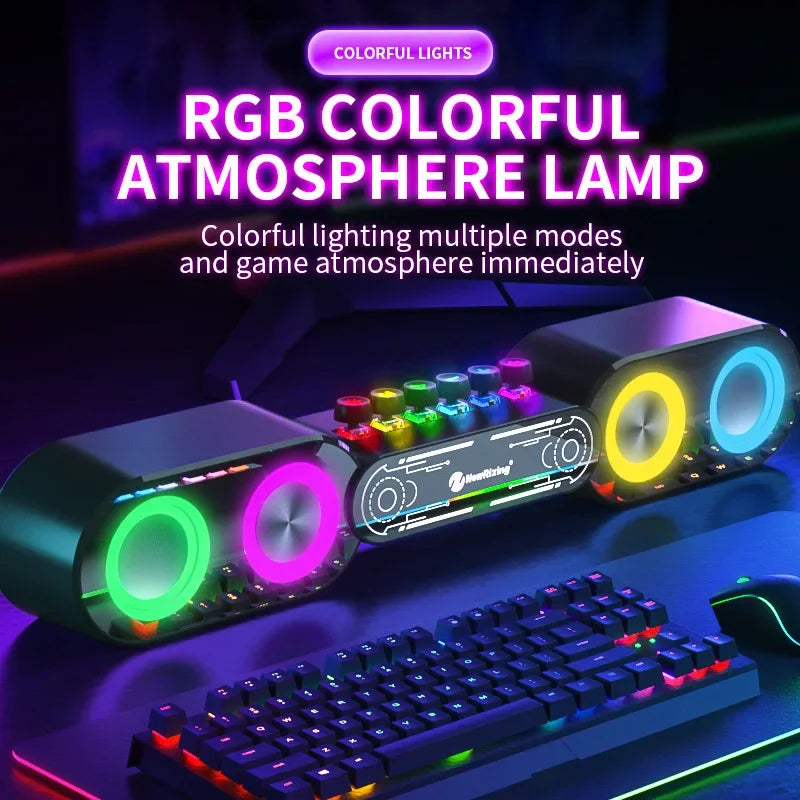 Rgb Audio Mechanical Wireless Colorful RGB Speaker · Mavigadget