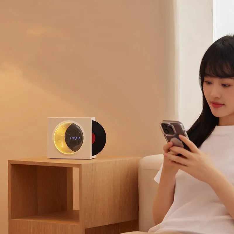 Lunar Tune Wireless Speaker Clock - Image 3