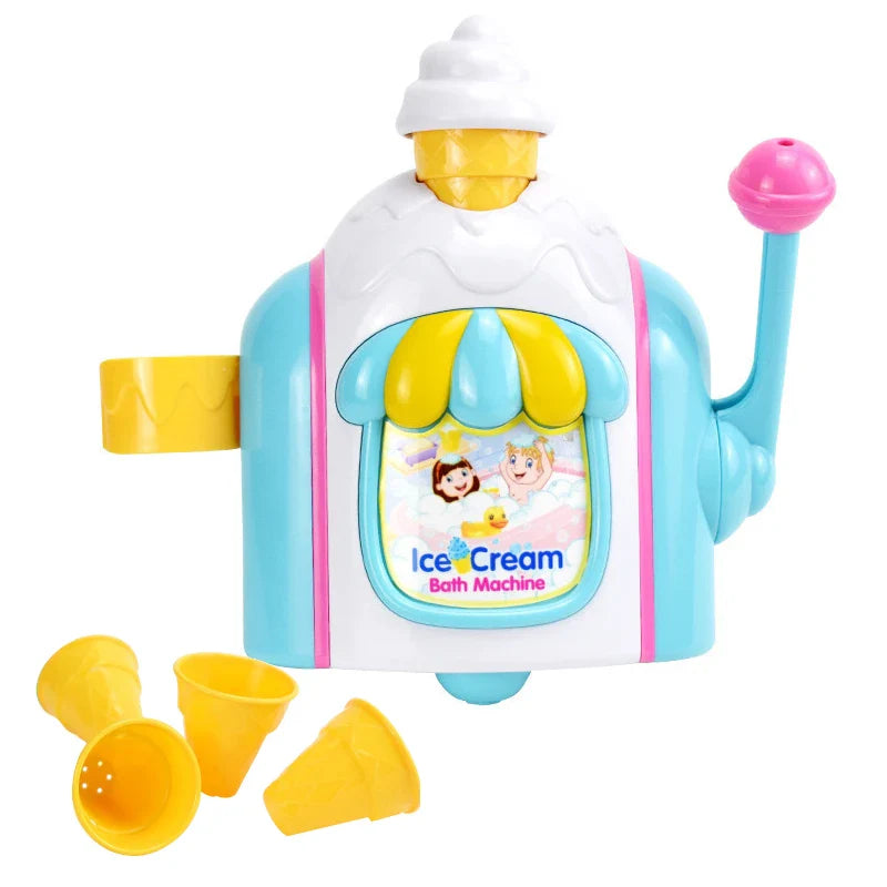 Ice Cream Bubble Foam Maker Bath Toy - Image 6