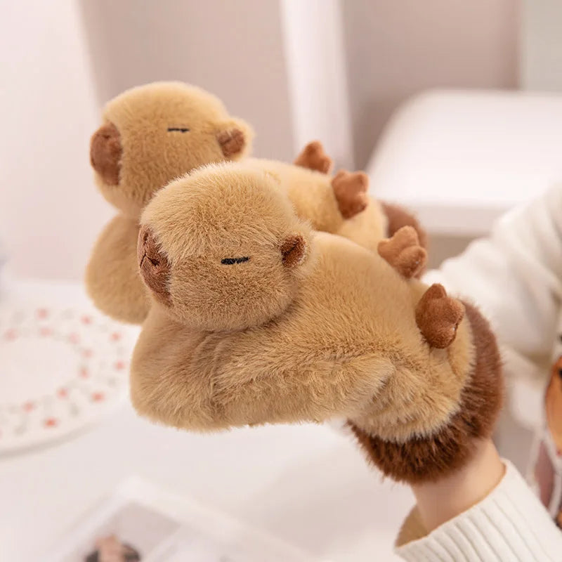 Cute Plush Cartoon Animals Soft Warm Gloves - Image 4