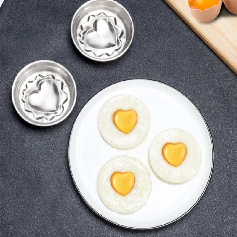 Non-stick Easy to Use Heart Shape Egg Maker Cookier - Image 1