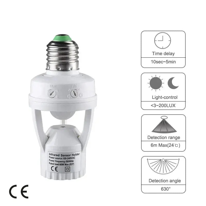 Motion-Activated Adjustable Smart Light Socket - Image 6