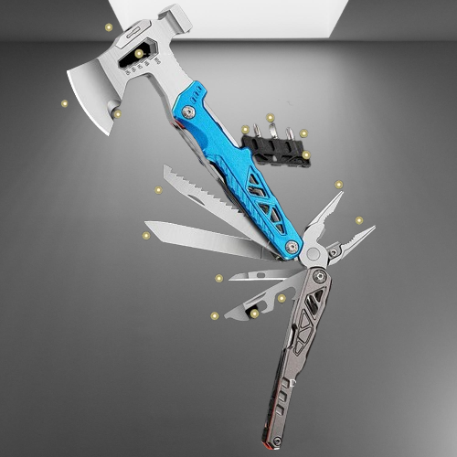 Multi-Use Axe Hammer Pliers Outdoor Multi-Tool Gadget - Image 0