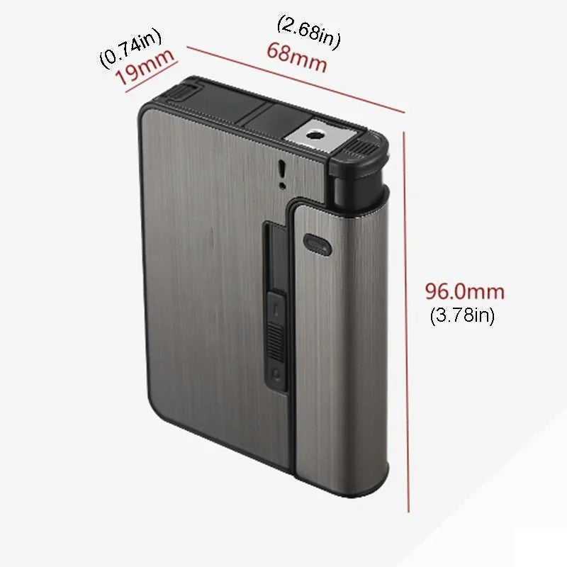 Dual Slot Pocket Built-in Storage Lighter - Image 4