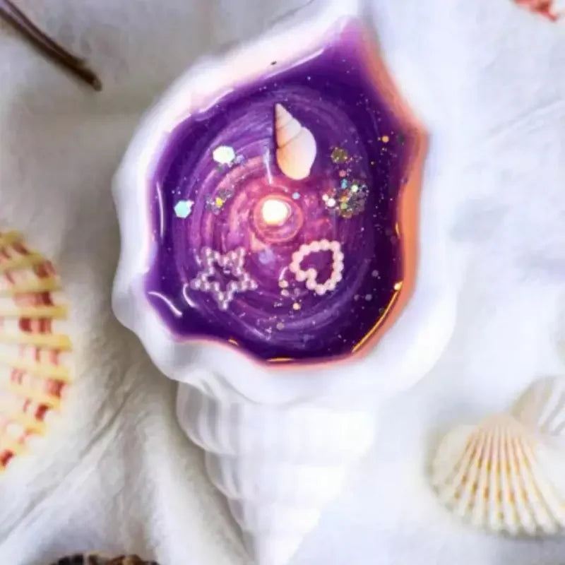 Handmade Sea Shell Starfish Aromatherapy Candle - Image 7