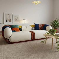 Matissero Bold Patchwork Colorblock Lounge Sofa - Image 7