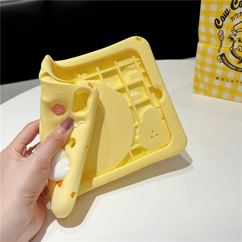 Star Cartoon Kids Flexible iPad Case Stand - Image 1