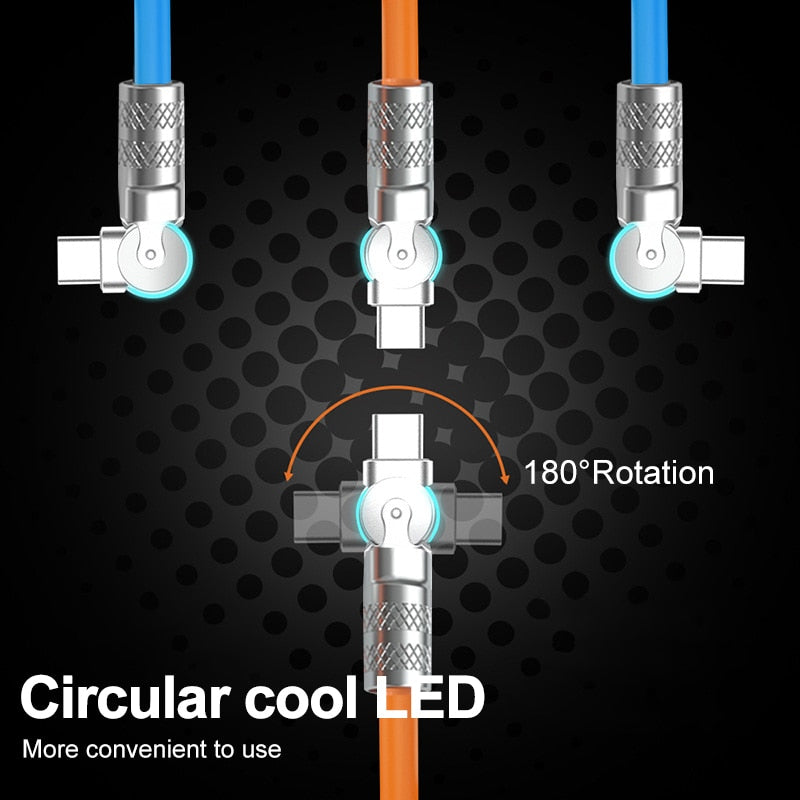 Cord Master Phone Fast Charging Rotatable Cable - Image 7