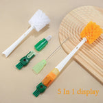 Ultra Scrub Multipurpose Long Arm Kitchen Brush Set