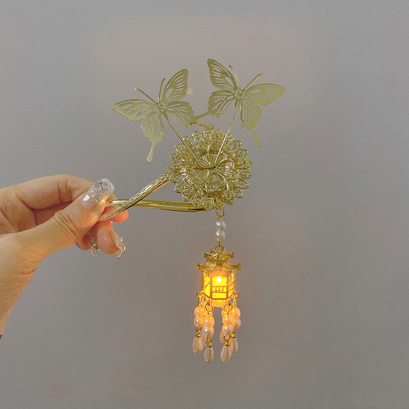 Ancient Style Lantern Hair Pins - Image 7