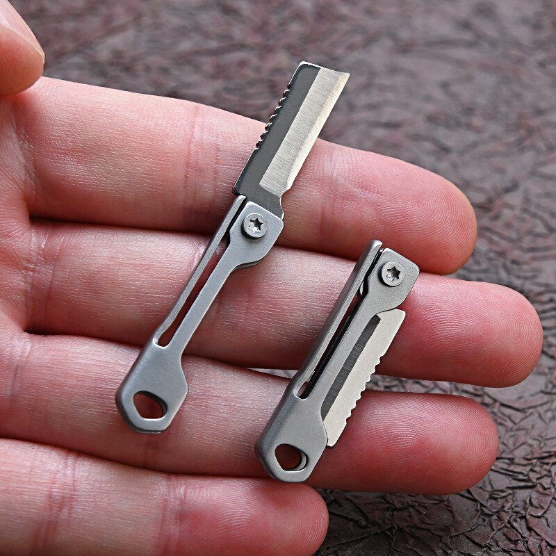Pocket Size Stainless Steel Foldable Camping Knife - Image 5